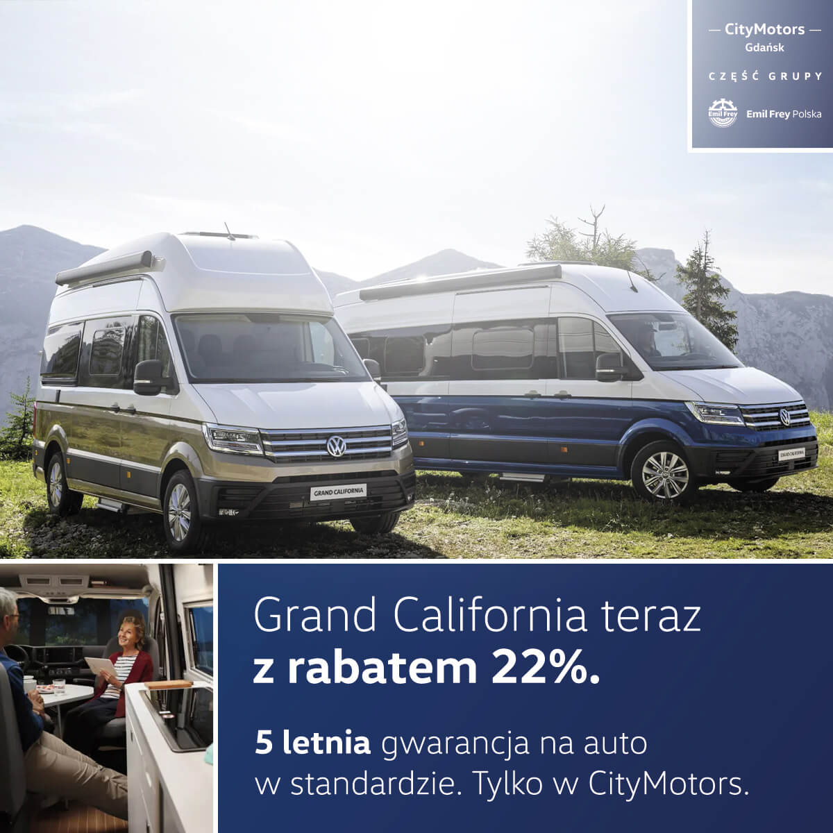 Grand California z rabatem 22% Grand California z rabatem 22%