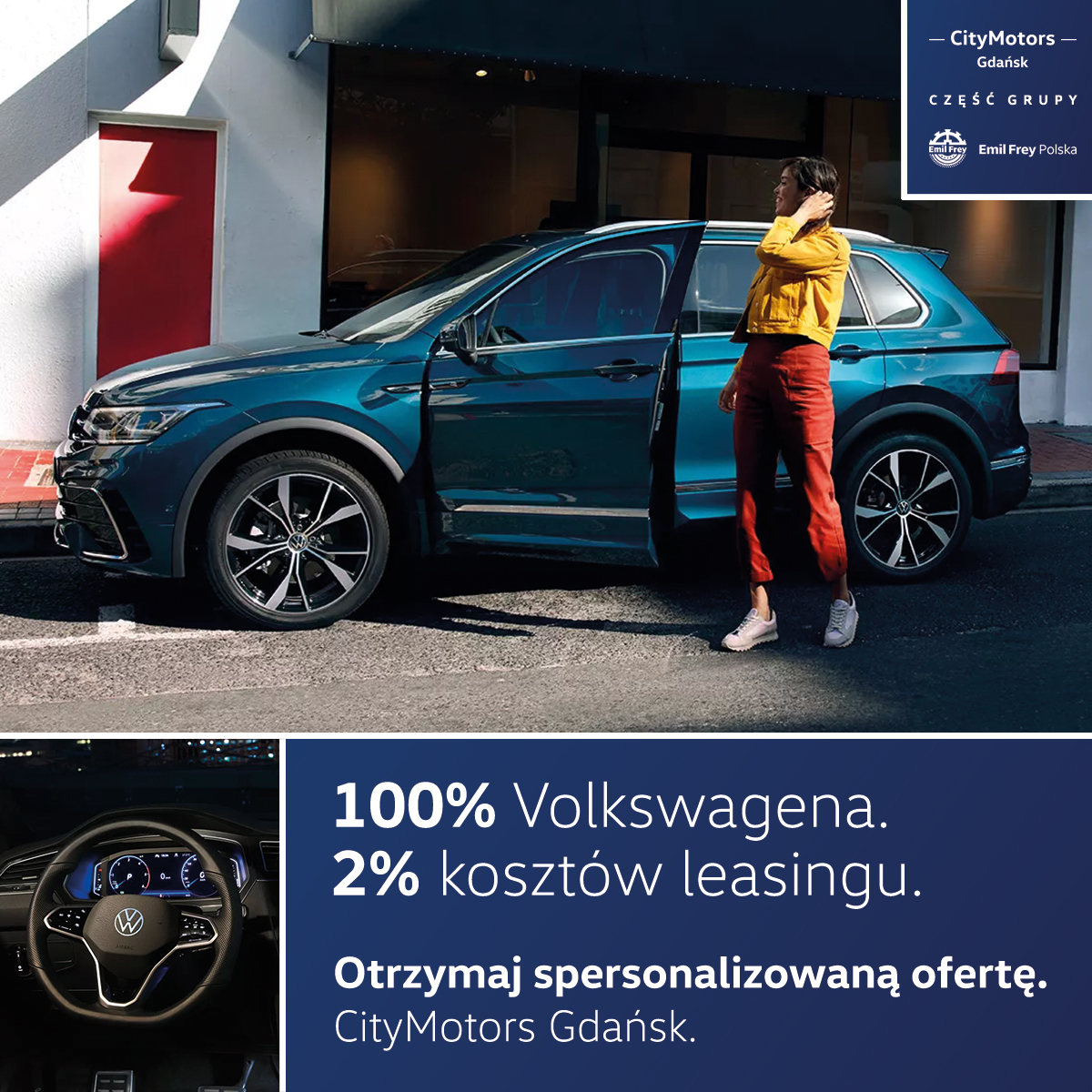 Tiguan w promocyjnym leasingu