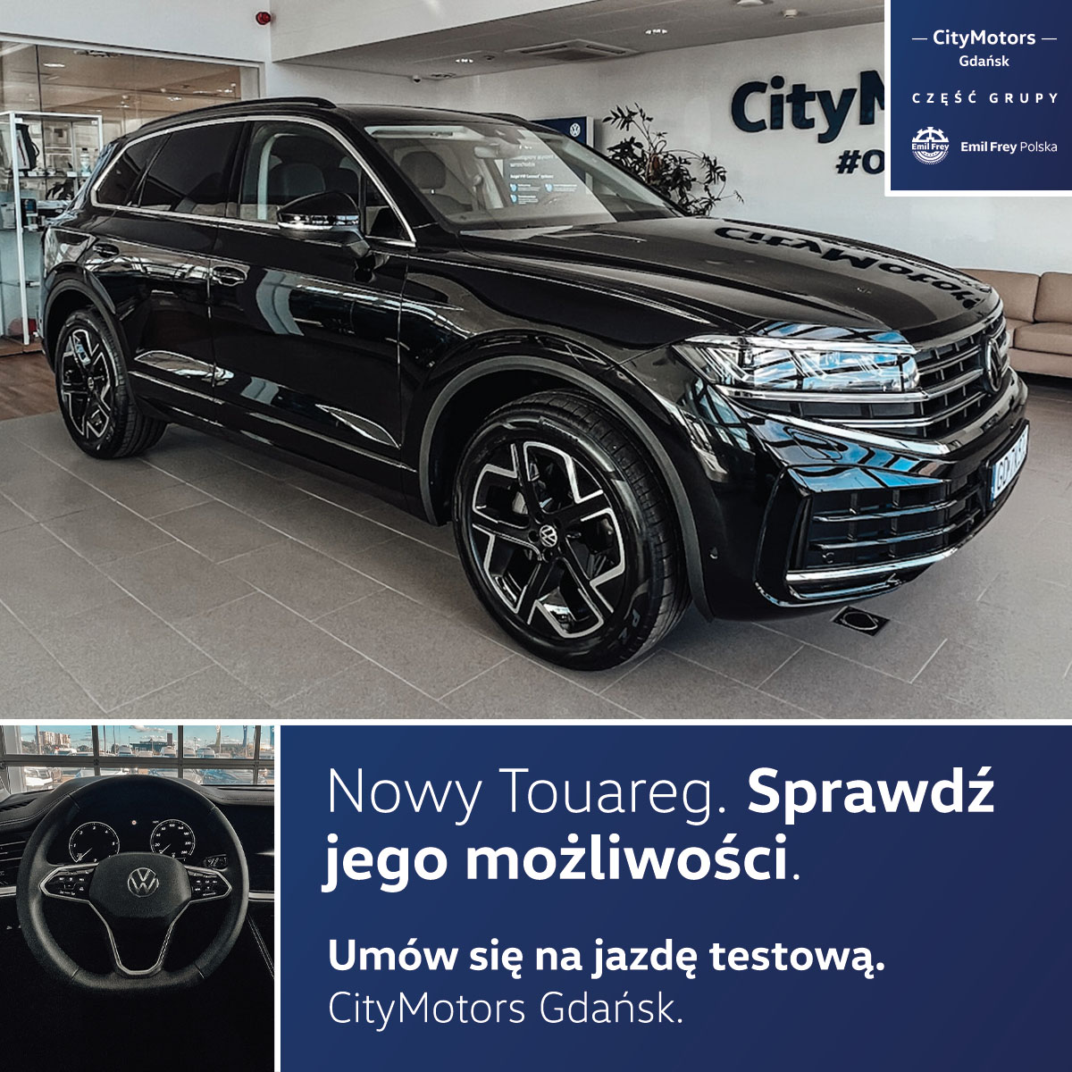 Touareg - www Nowy Touareg – poznaj technologiczne możliwości