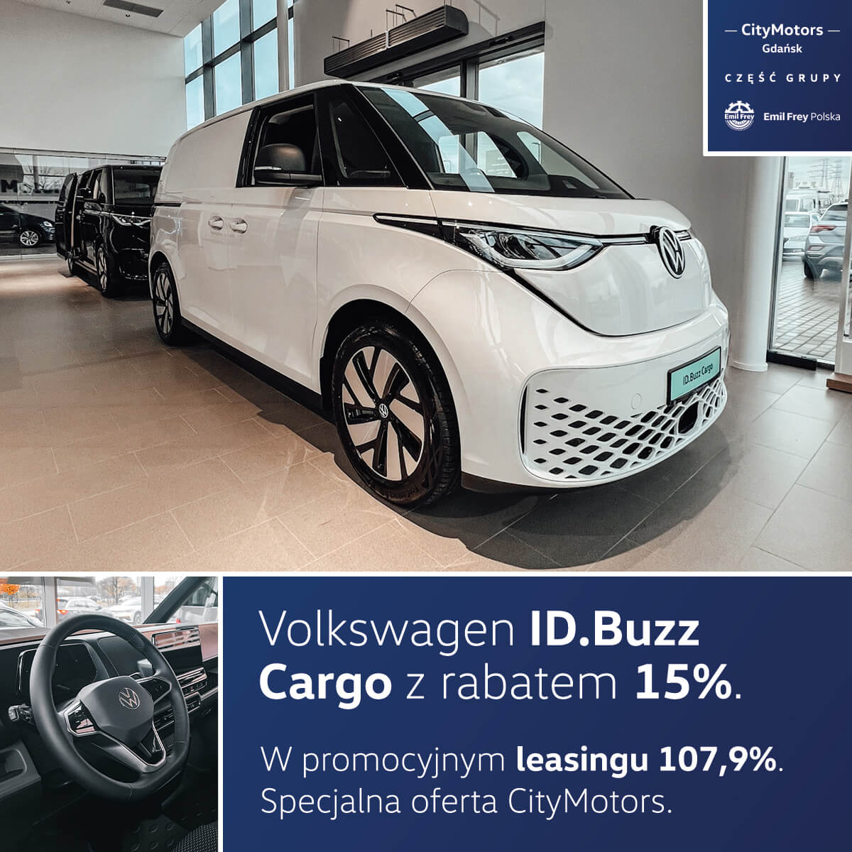 ID.Buzz Cargo z rabatem 15%