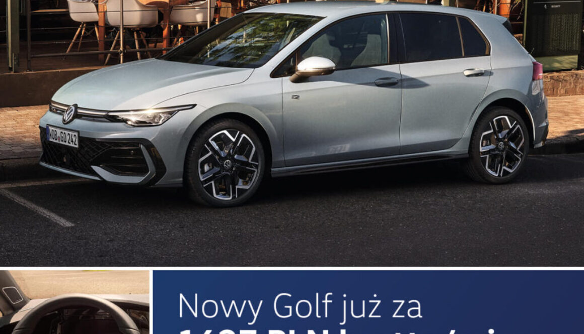 Golf już za 1627 PLN_mies. - kredyt