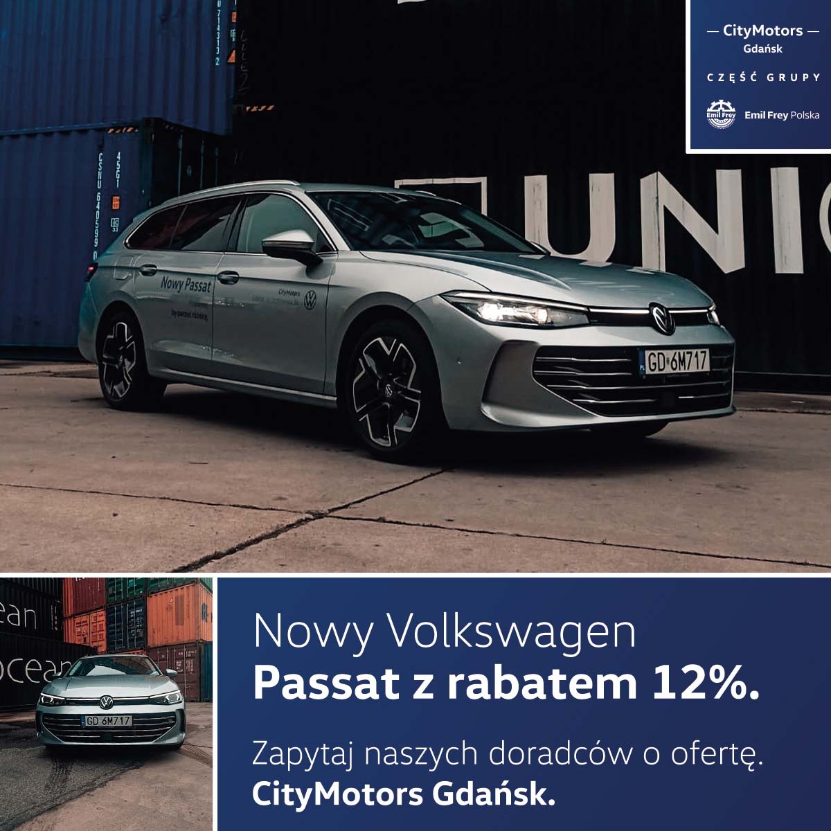 Nowy Passat z rabatem 12%