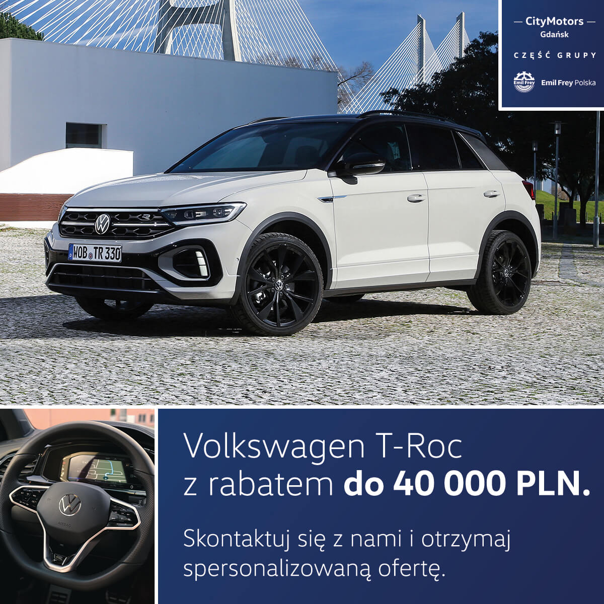 T-Roc z rabatem do 40 000 PLN