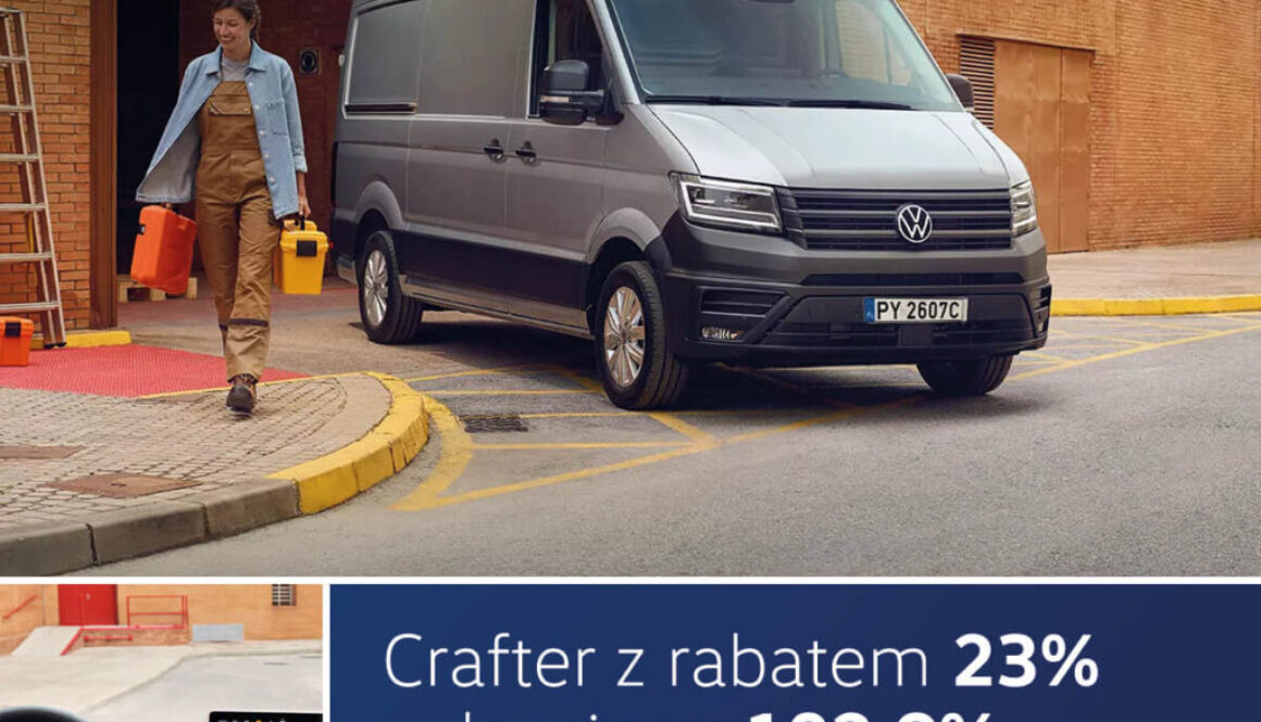 Crafter z rabatem 23% w leasingu 102.9%_