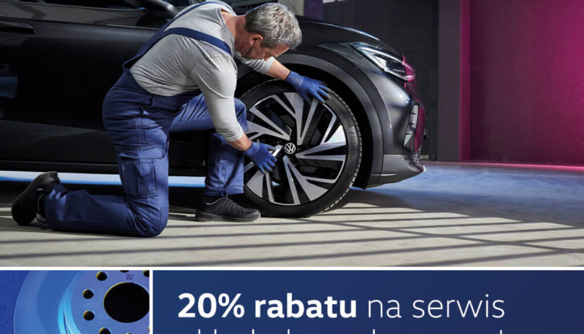 20% rabatu na serwis hamulcowy