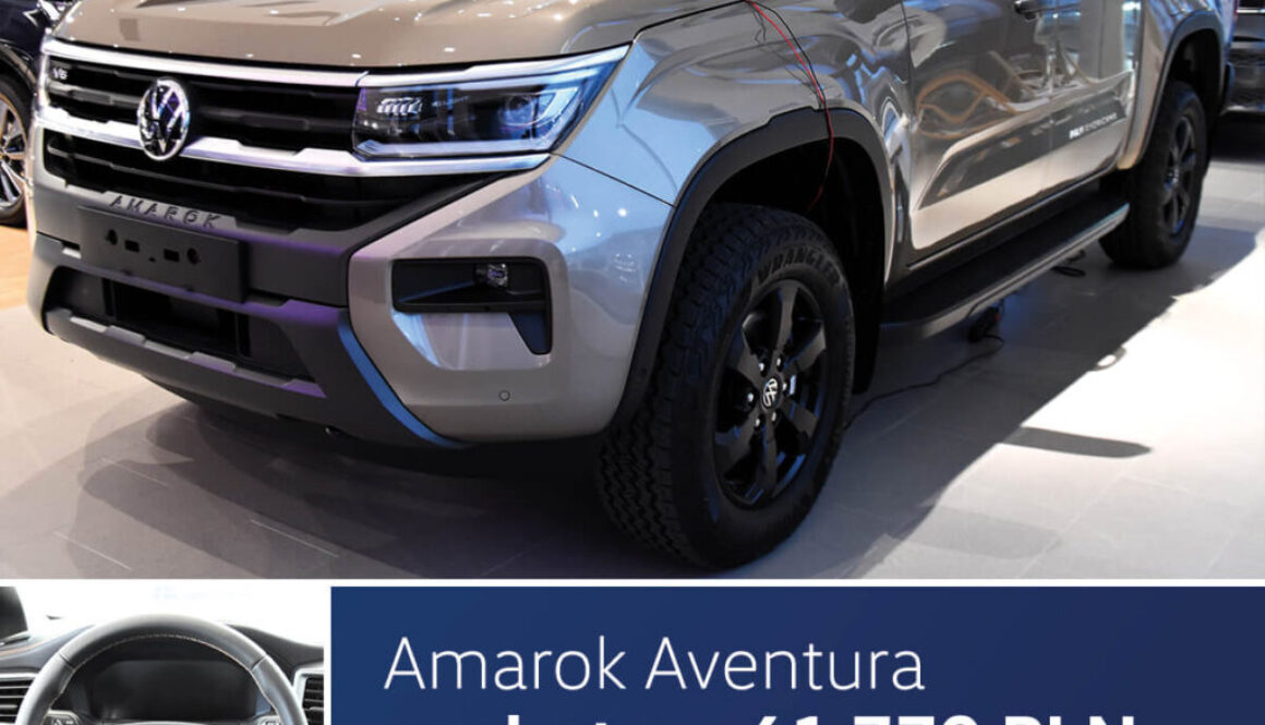 Amarok Aventura z rabatem 61 770 zł brutto